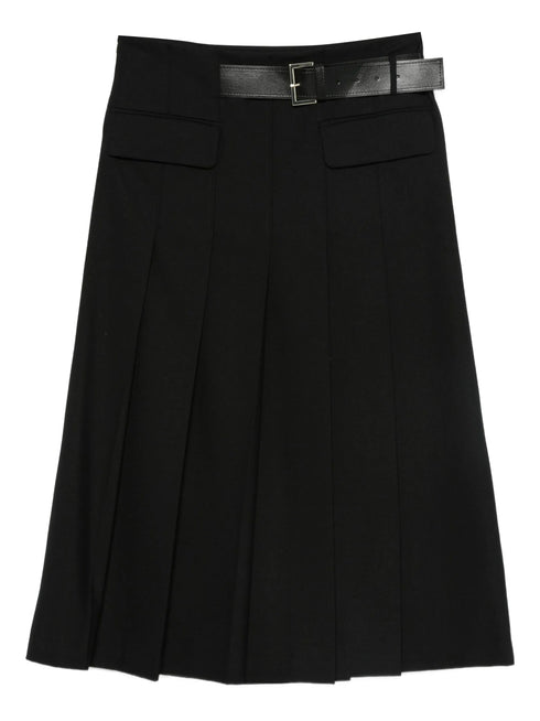 SEMICOUTURE PLEATED SKIRT
